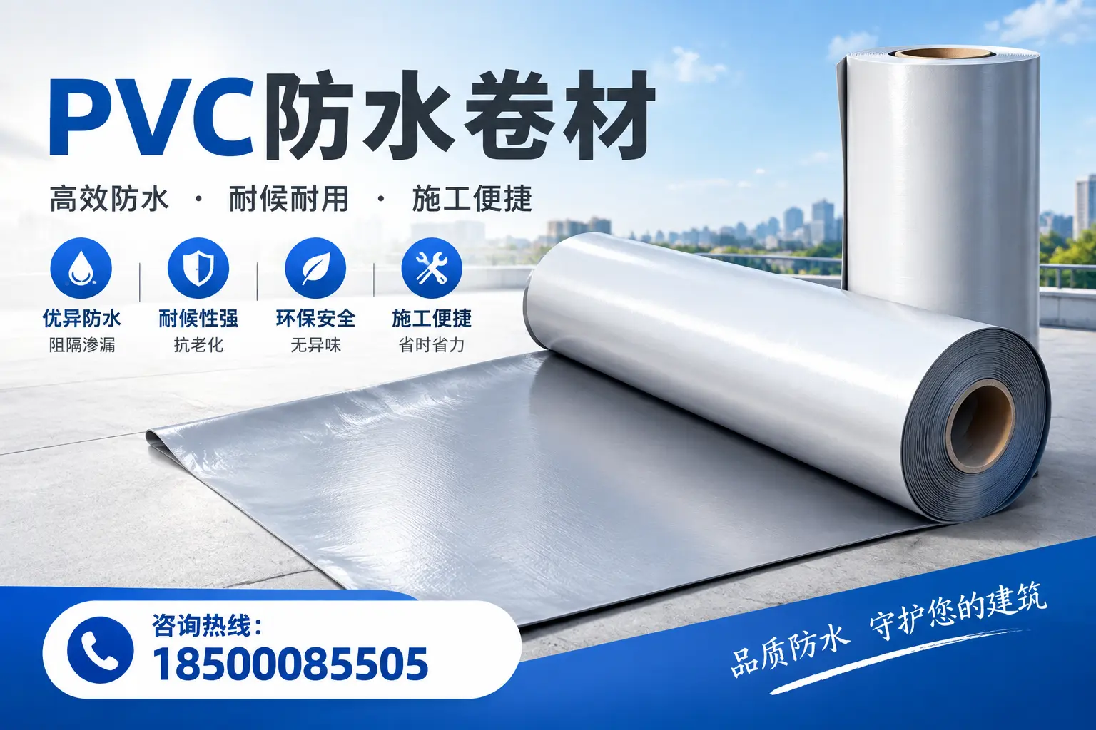 对比不同品牌PVC防水卷材的性价比,帮助景德镇用户选择